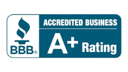 bbb A+ Rated business certification
